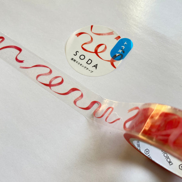 King Jim SODA Clear PET Tape, Basic | 錦宮 SODA透明PET膠帶
