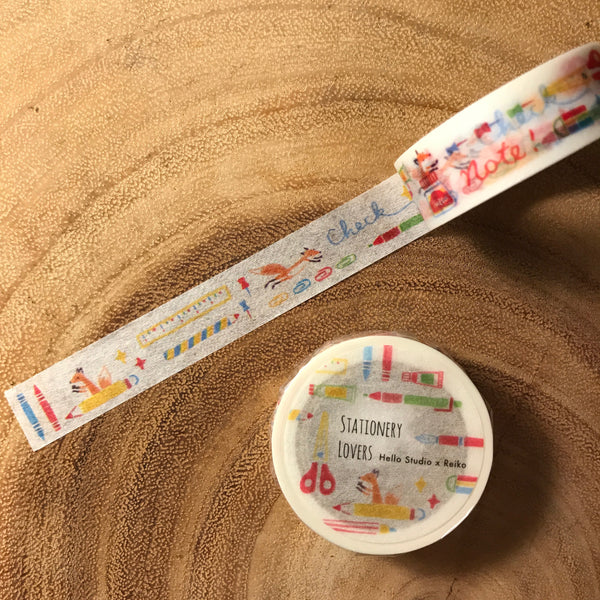 Hello Studio Fox Washi Tape | 你好工作室 狐狸紙膠帶