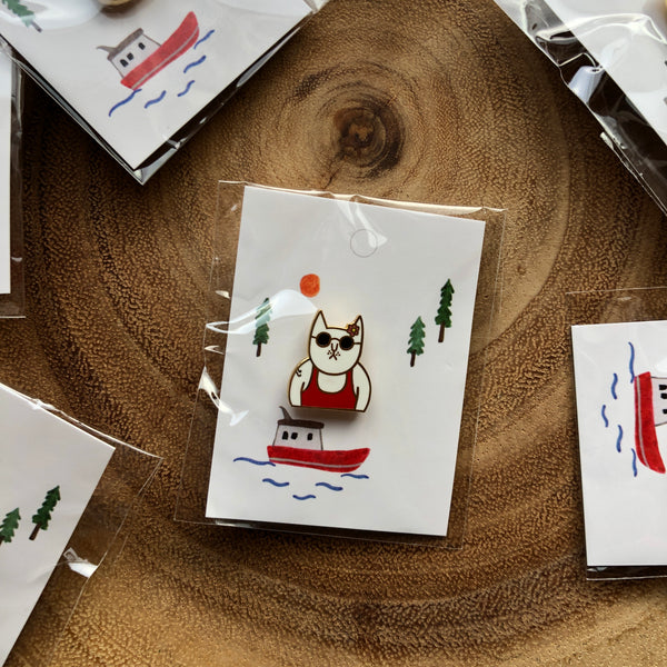 Soupy Metal Pin, 2019 SKM Exhibition Limited  | 小徑文化 x 舒皮 金屬徽章 2019新光展限定