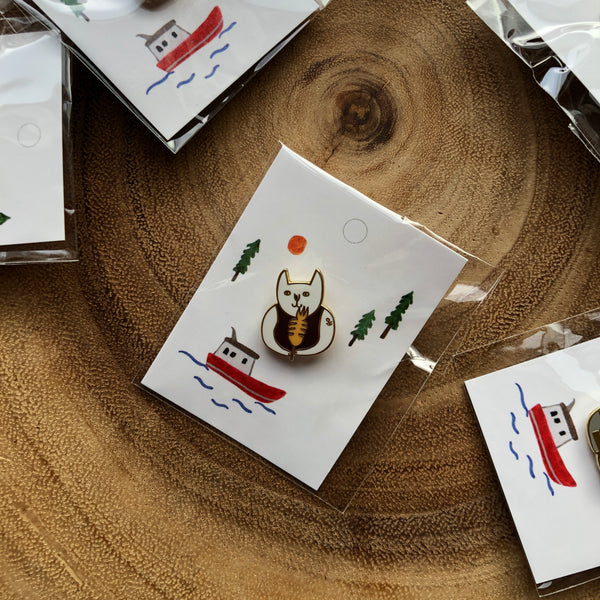 Soupy Metal Pin, 2019 SKM Exhibition Limited  | 小徑文化 x 舒皮 金屬徽章 2019新光展限定
