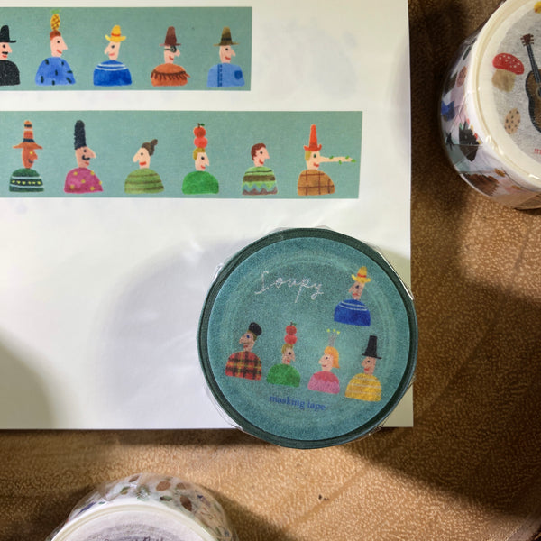 Soupy Washi Tape Vol. 2 | 小徑文化 x 舒皮 第二彈