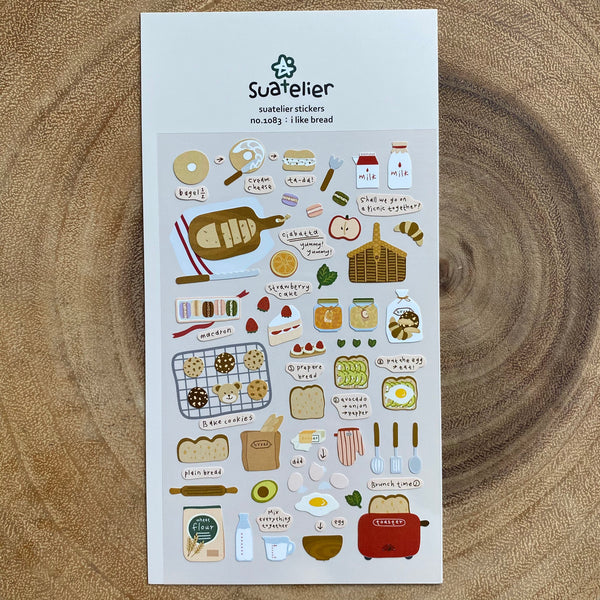 Suatelier Sticker, Food | Suatelier貼紙