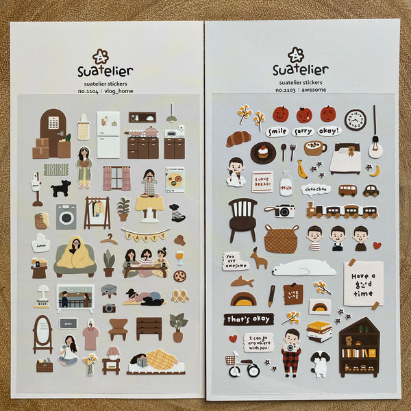 Suatelier Sticker, Home | Suatelier貼紙
