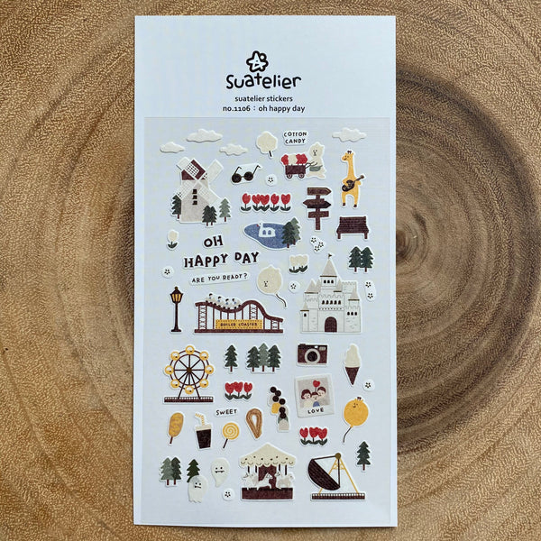 Suatelier Sticker, Outdoor | Suatelier貼紙