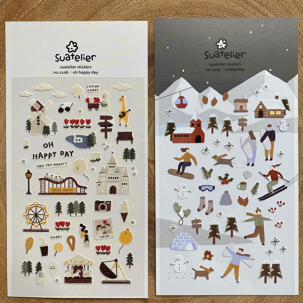 Suatelier Sticker, Outdoor | Suatelier貼紙