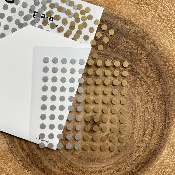 Suatelier Plain Deco Sticker, Dot | Suatelier Plain Deco 點點貼紙