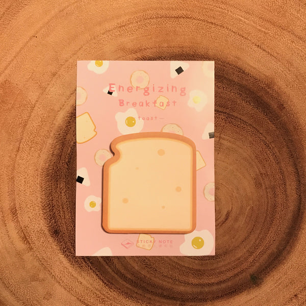 Card Lover Sticky Notes Energizing Breakfast Series | 信的戀人便利貼 能量早餐系列