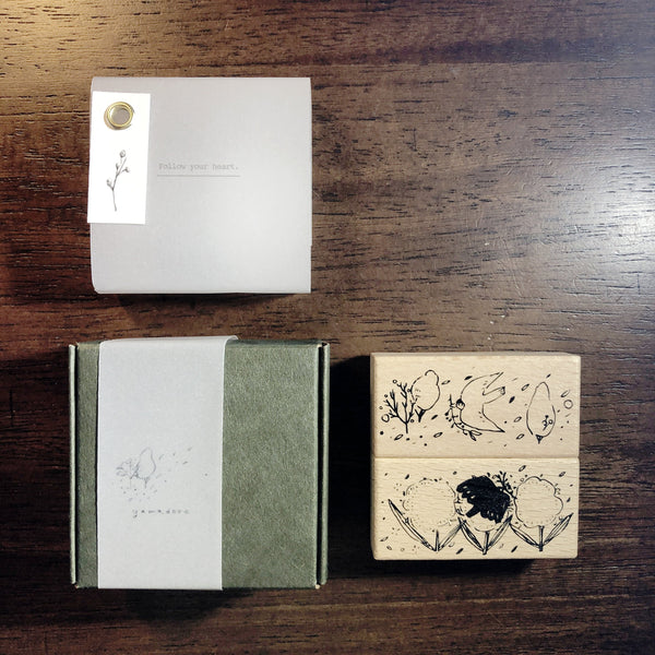 Yamadoro A Little Wish Stamp Sets | 山泥泥 小心願印章組