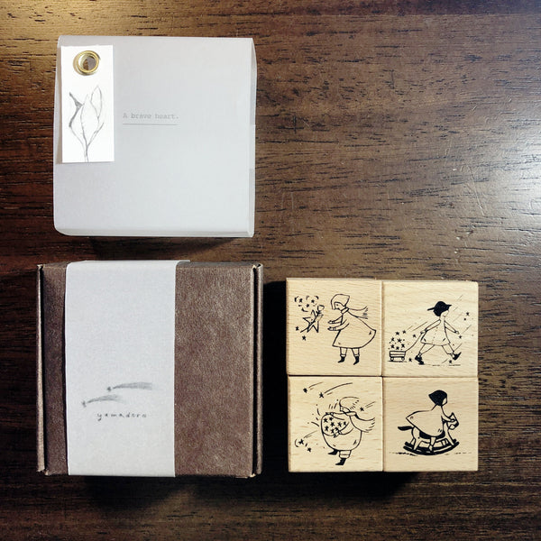 Yamadoro A Little Wish Stamp Sets | 山泥泥 小心願印章組