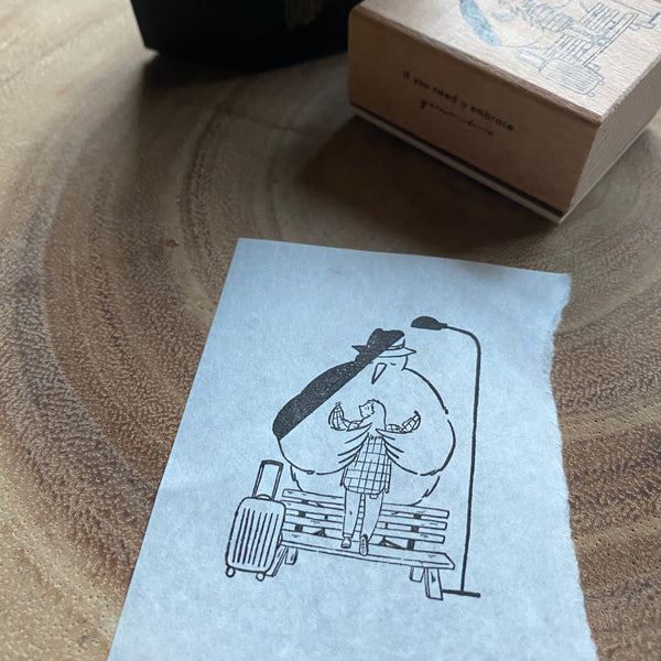 Yamadoro Stamp, When You Need Me | 山泥泥 印章, 當你需要擁抱