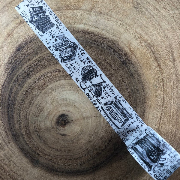 Wali Studio Typewriter Washi Tape Vol. 2 | 瓦力工作室 紙膠帶 打字機Vol. 2