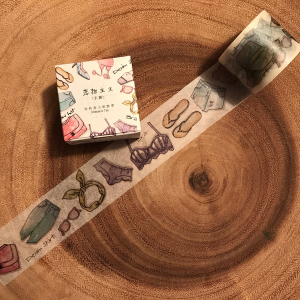 Card Lover Masking Tape Daily Look Series | 信的戀人和紙膠帶 日常穿搭系列