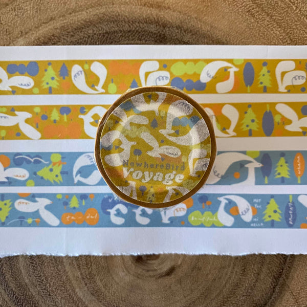 A Kind of Café Washi Tape, Nowhere Bird | 什物和紙膠帶