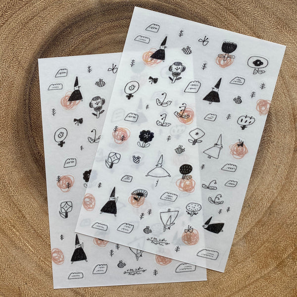 avocado mori Print-On Transfer Sticker | 森酪梨轉印貼紙