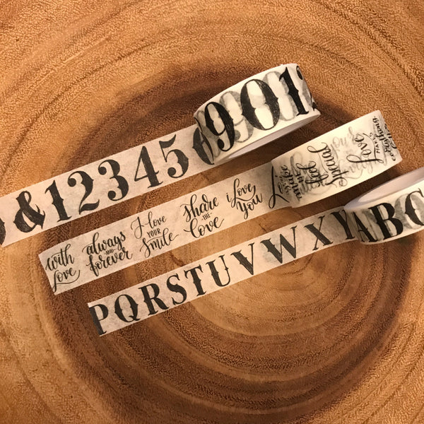 Twilight Washi Tape, Basic Series | 暮光之城紙膠帶 基礎款