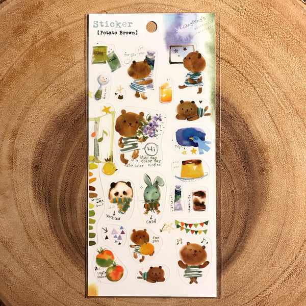 Liang Feng Sticker, Friends | 涼丰貼紙，好朋友系列