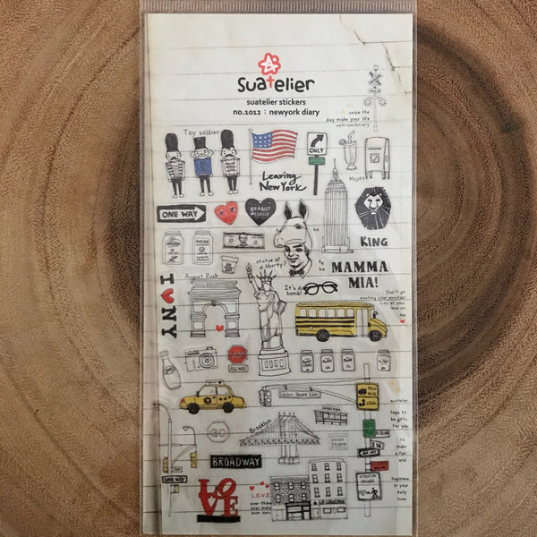 Suatelier Sonia Stickers City Series | Suatelier Sonia貼紙 城市系列