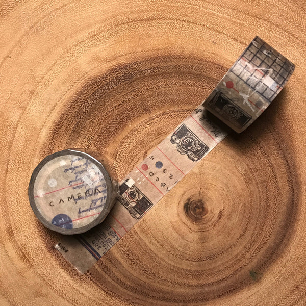 小徑文化 x 夏米花園 第八彈 韶光荏苒 | Chamil Garden Washi Tape Vol. 8 - A Time to Remember