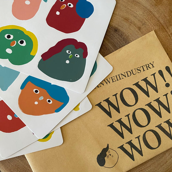 Dan Wei Industry Sticker, Wow | 東維工業Wow炫彩寶貝貼紙