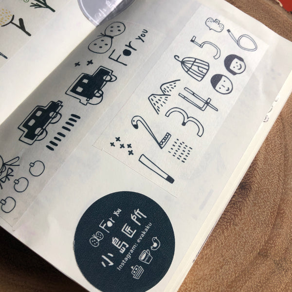 Evakaku Washi Tape | 小島匠所 紙膠帶