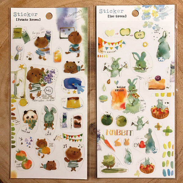 Liang Feng Sticker, Friends | 涼丰貼紙，好朋友系列