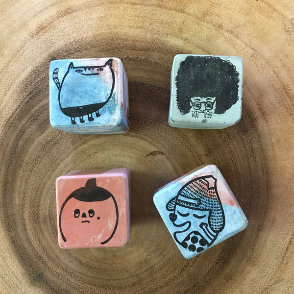 Dan Wei Industry Concrete Stamp, Friends Series | 東維工業水泥印章, 好朋友系列