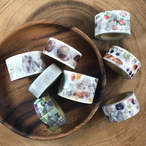 Liang Feng Washi Tape Vol. 3 - Illustration Books | 小徑文化 x 涼丰 第三彈 繪本之詩
