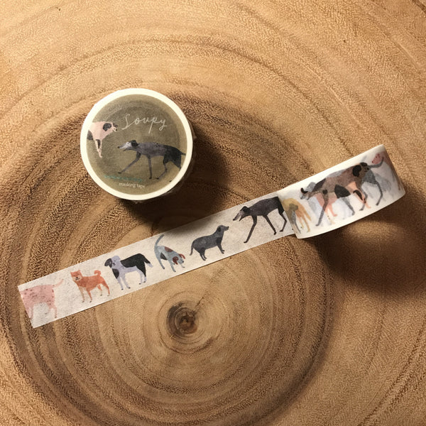 Soupy Washi Tape Vol. 1 | 小徑文化 x 舒皮 第一彈