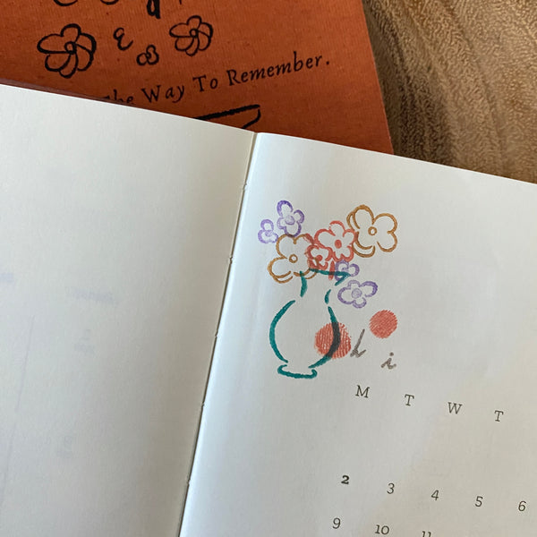 A Kind of Café Transparent Stamp, Flowers Are the Way to Remember | 什物透明印章, 書寫花瓶