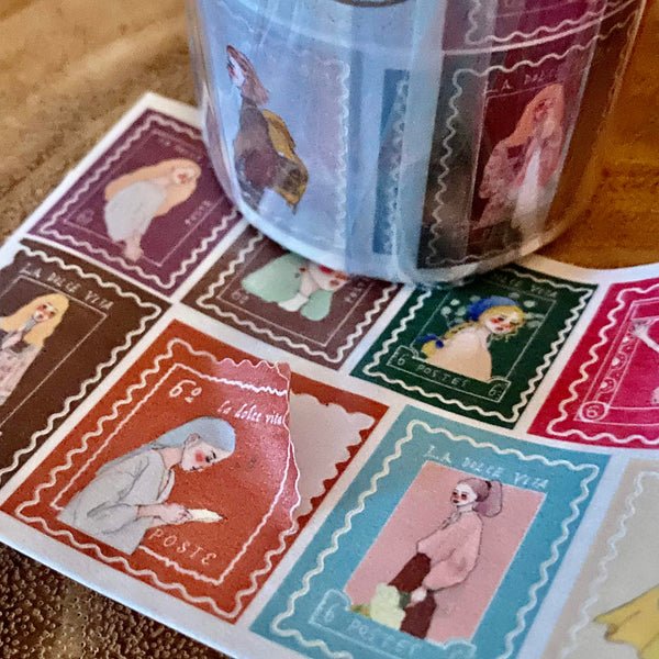 La Dolce Vita Washi Tape, Sweet Mail | 甜蜜生活紙膠帶, 甜蜜郵便