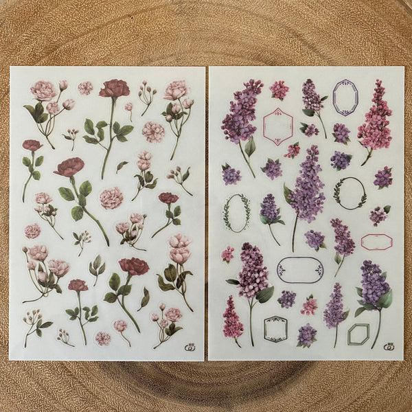 Loidesign Print-On Transfer Sticker Set, Autumn | 樂意轉印貼紙包, 盈秋