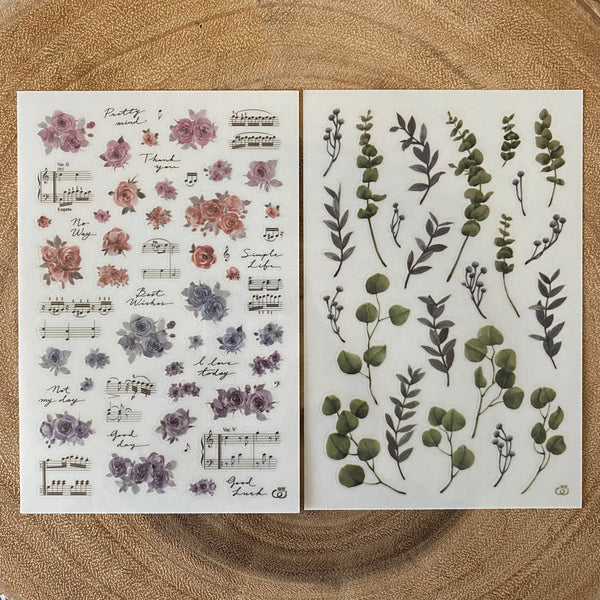 Loidesign Print-On Transfer Sticker Set, Autumn | 樂意轉印貼紙包, 盈秋