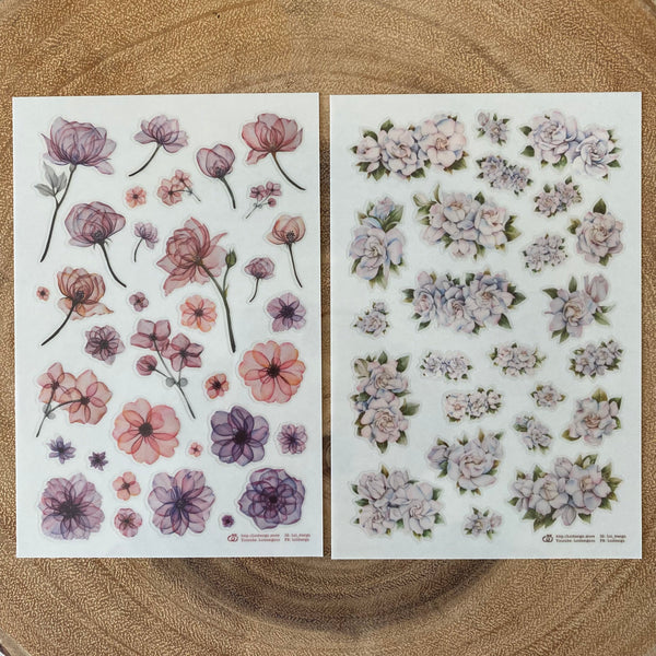 Loidesign Print-On Transfer Sticker Set, Spring | 樂意轉印貼紙包, 候春