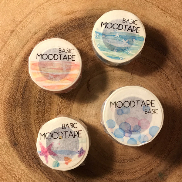 MOODTAPE Basic Series, Line & Shape | MOOD和紙膠帶 基礎系列, 線與形