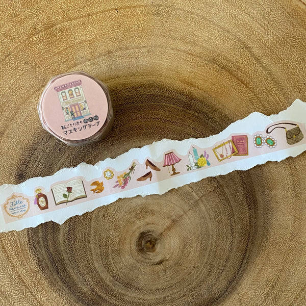 Mind Wave Washi Tape, Little Bird Shopping Street | 小鳥町商店街系列和紙膠帶