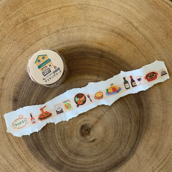 Mind Wave Washi Tape, Little Bird Shopping Street | 小鳥町商店街系列和紙膠帶