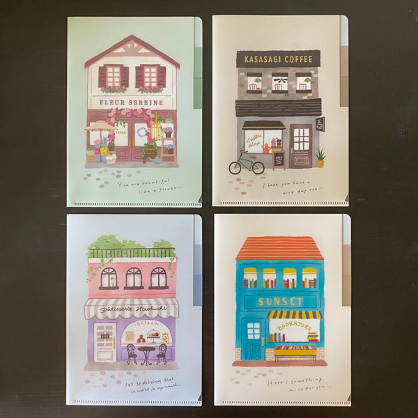 Mind Wave File Case, Little Bird Shopping Street | 小鳥町商店街系列資料夾