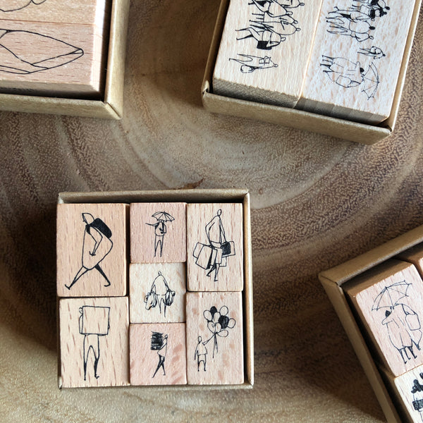 Modaizhi Stamp Set, One Day | 默代誌, 小日子系列