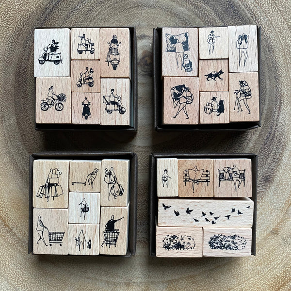 Modaizhi Stamp Set, One Day 2 | 默代誌, 小日子2系列