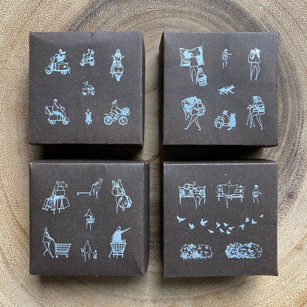 Modaizhi Stamp Set, One Day 2 | 默代誌, 小日子2系列