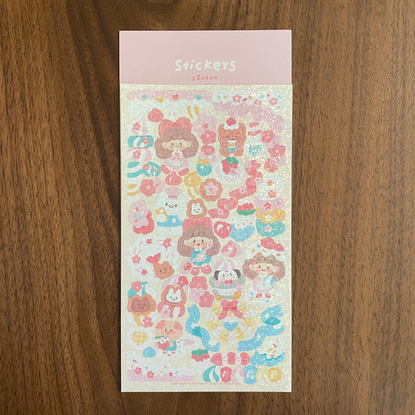 Molinta Deco Sticker, Sakura Butter | 卓大王裝飾貼紙, 櫻花奶油