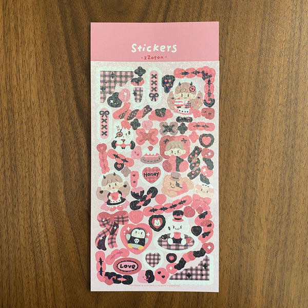 Molinta Deco Sticker, Sweet & Cool | 卓大王裝飾貼紙, 甜酷阿卓