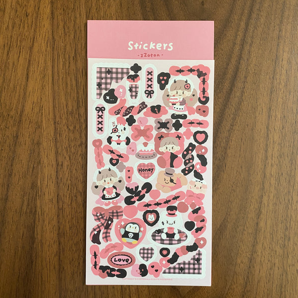 Molinta Deco Sticker, Sweet & Cool | 卓大王裝飾貼紙, 甜酷阿卓