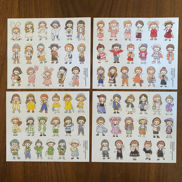 Molinta Sticker Pack, OOTD | 卓大王貼紙包, 阿卓衣櫥
