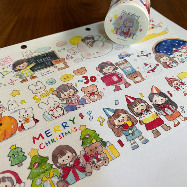 Molinta Washi Tape, Holiday | 卓大王紙膠帶, 我的節日