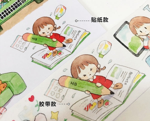 Molinta Sticker Pack, One Day | 卓大王貼紙包, 阿卓的一天