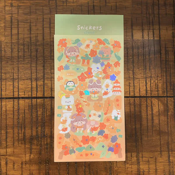 Molinta Deco Sticker, Fall | 卓大王裝飾貼紙, 秋日楓葉