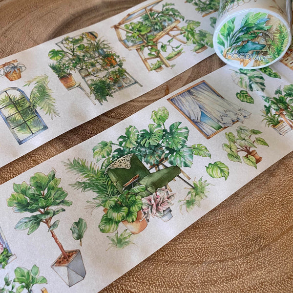 MOODTAPE Washi Tape Lush Greenery | MOOD紙膠帶
