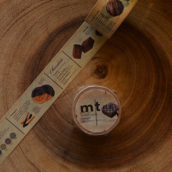 mt Masking Tape 2018 Summer Release EX Chocolate Book | mt紙膠帶 2018夏季新品 EX 巧克力圖鑒