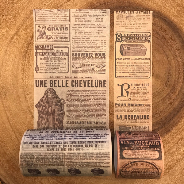 Twilight Washi Tape, Newspaper Series | 暮光之城紙膠帶 報紙系列